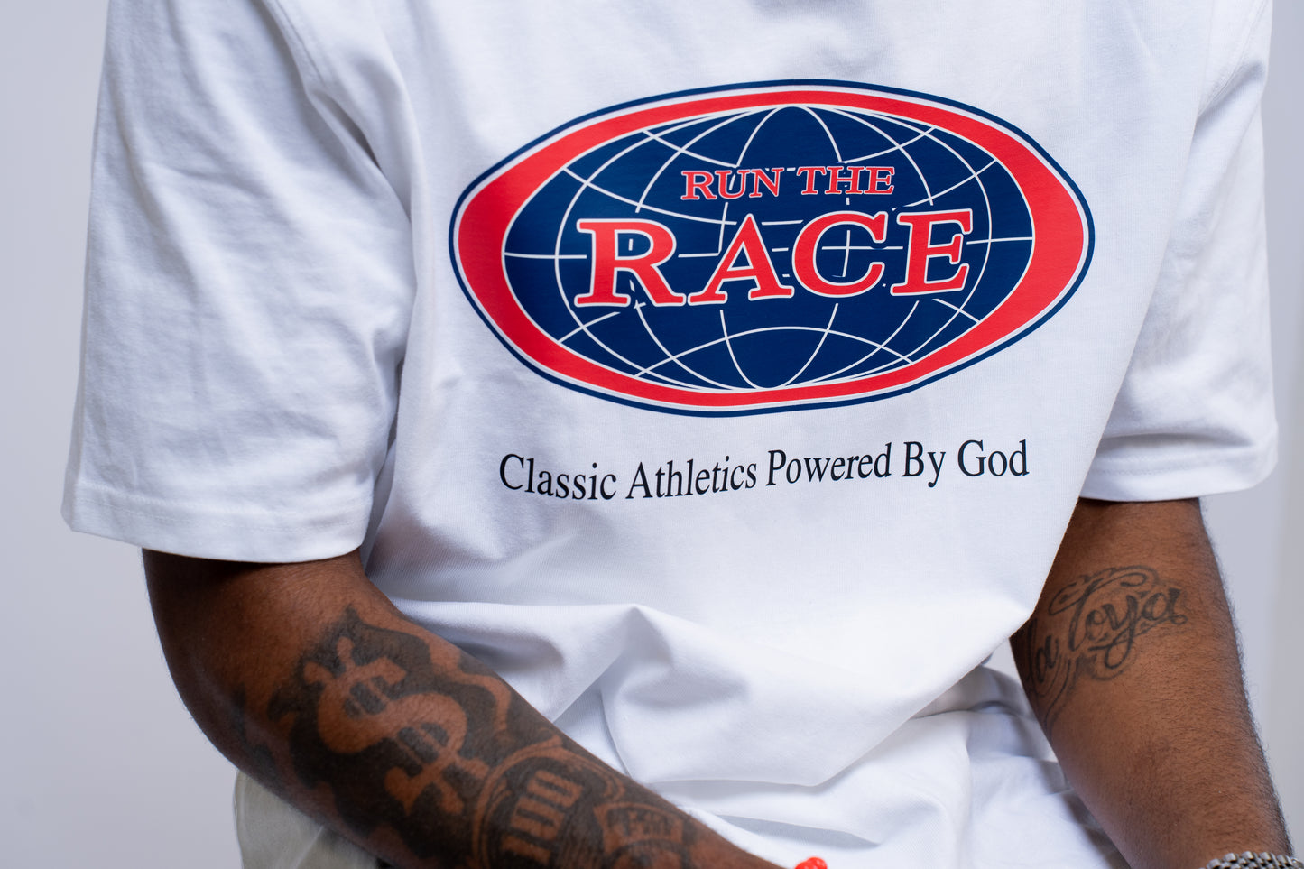 RUN THE RACE TEE
